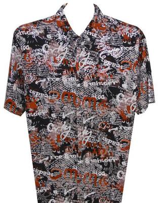 時尚魅力，盡顯風采——斯可瑪圖男式休閑短袖衫8029#紅色款